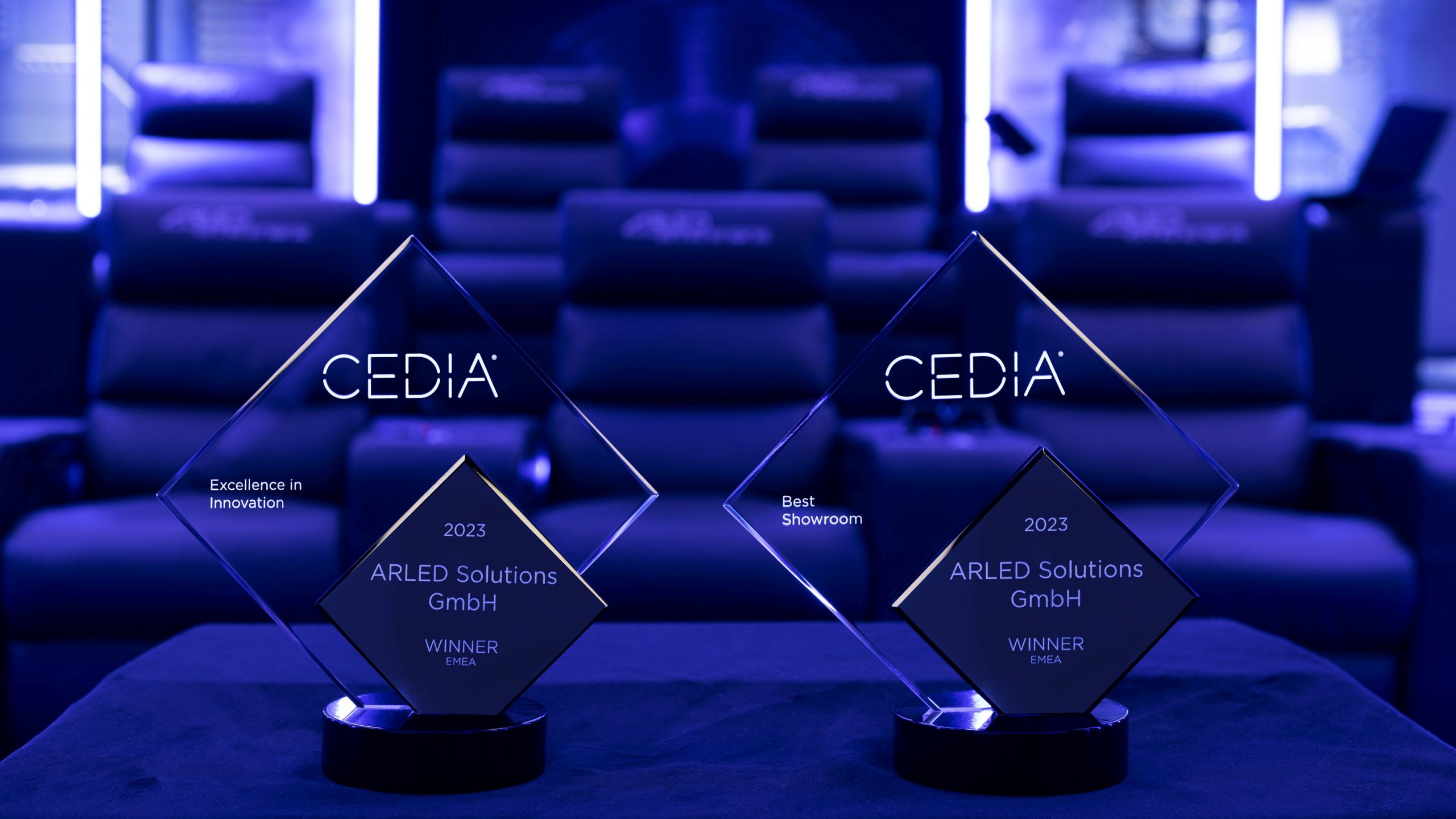 CEDIA Awards 2023 ausgezeichnetes ARLED Solutions Heimkino